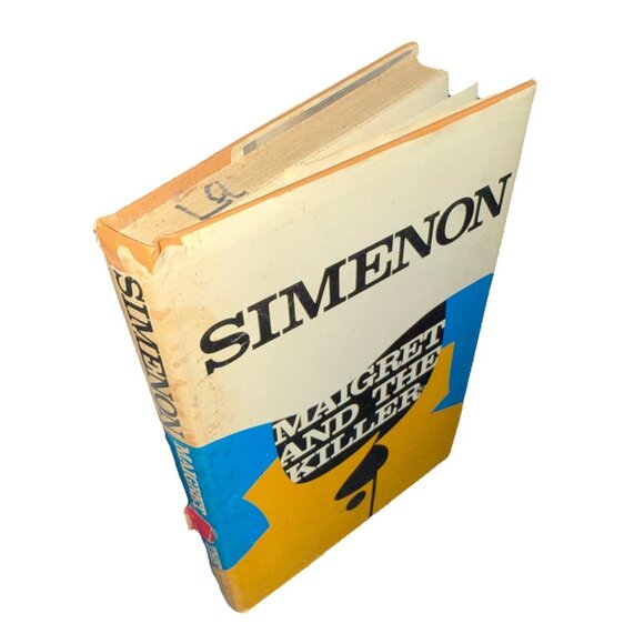 1969 MAIGRET and THE KILLER Georges Simenon Hardcover USA Printing Book Club Ed - Picture 2 of 13